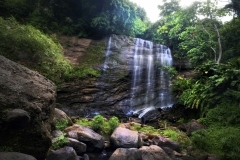Mount Carmel Waterfalls in St Andrews, Grenada, Lesser Antiles. Feb. 20119
