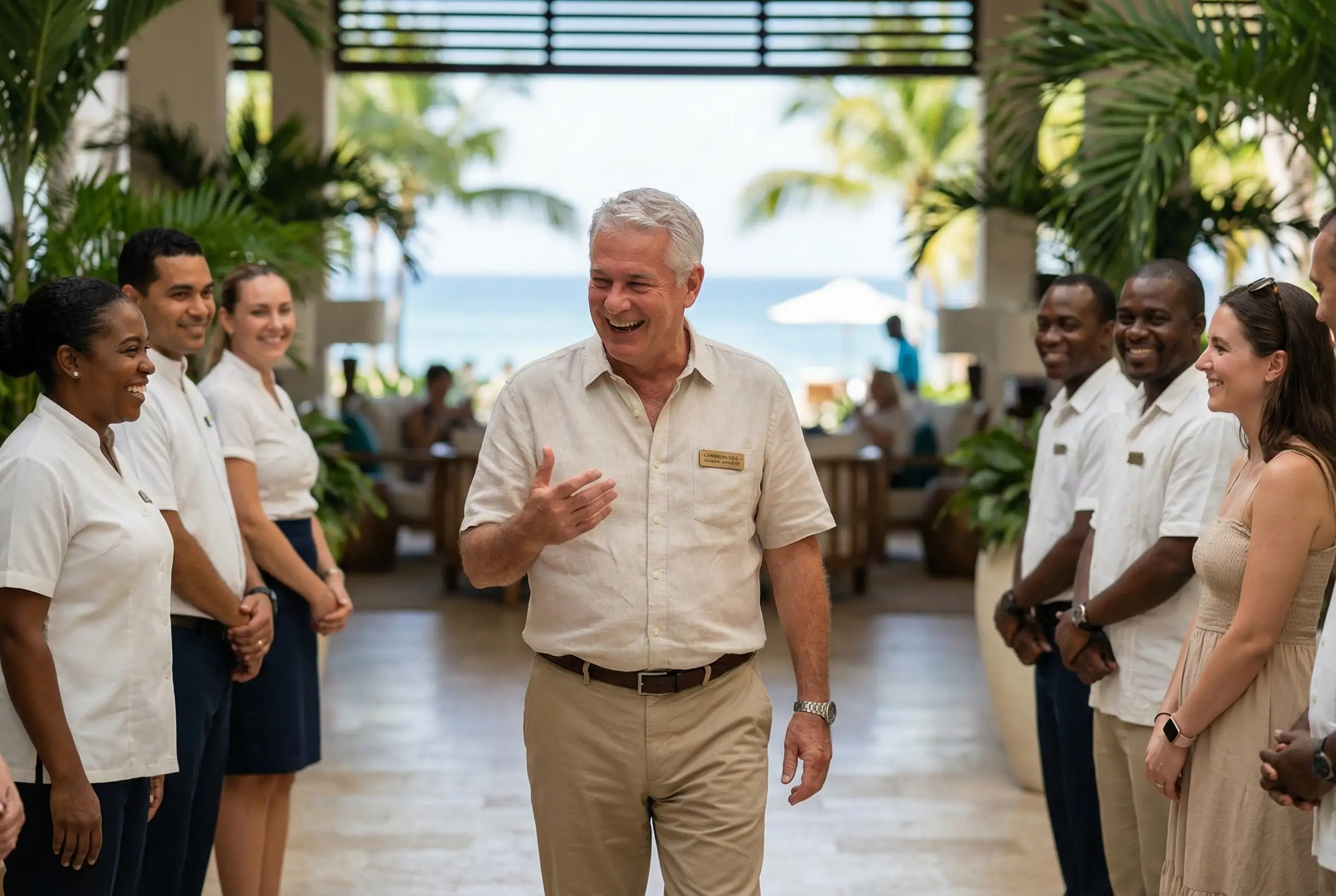 Derek-Galon-Caribbean-Guest-experience-GM-staff-meeting