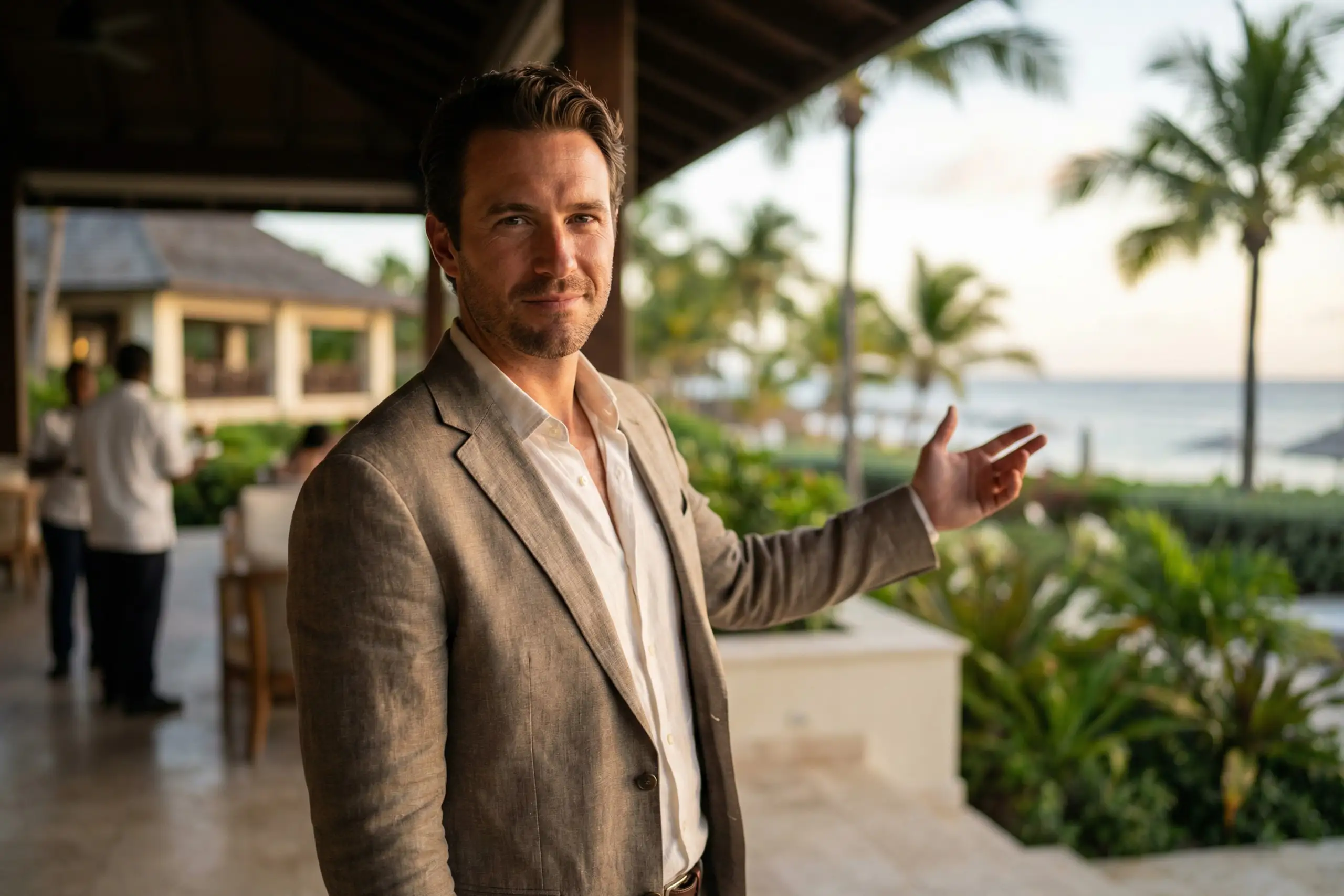 Derek-Galon-Caribbean-Guest-experience-GM-welcome-lobby