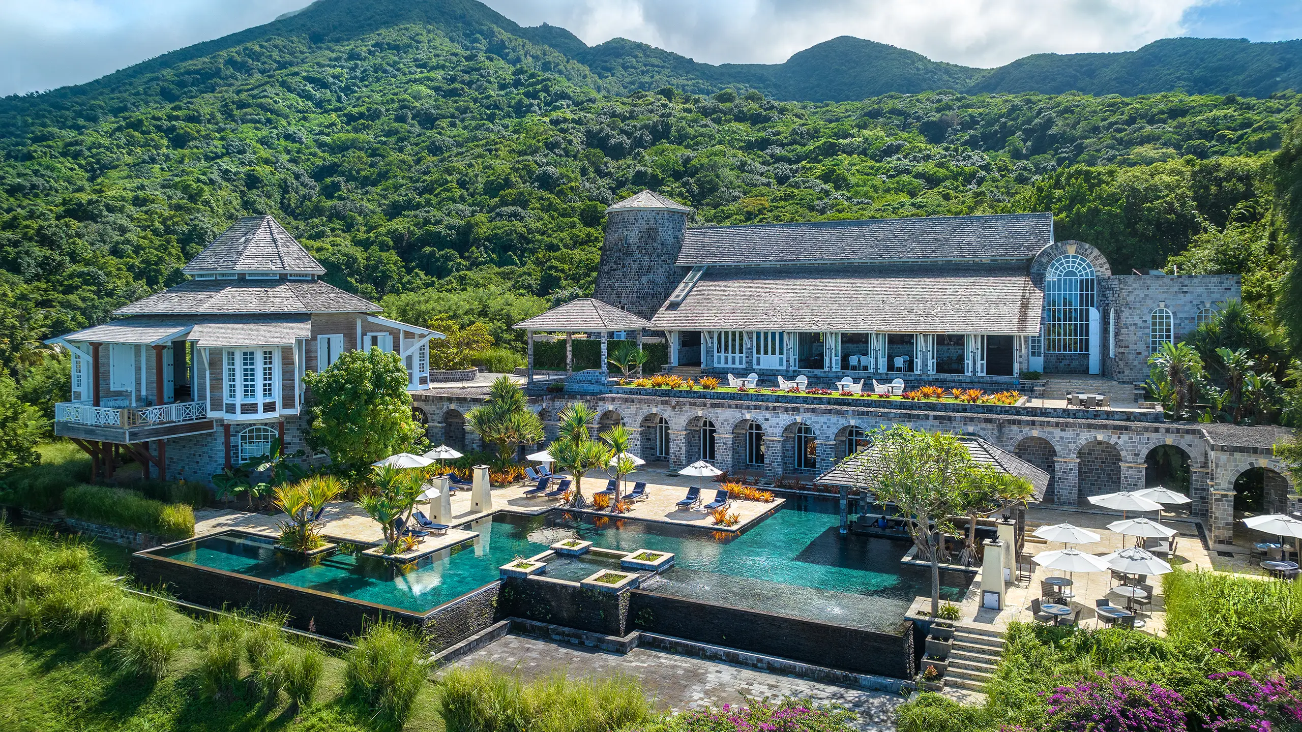 Belle Mont Sanctuary Resort, St Kitts. The Caribbean.