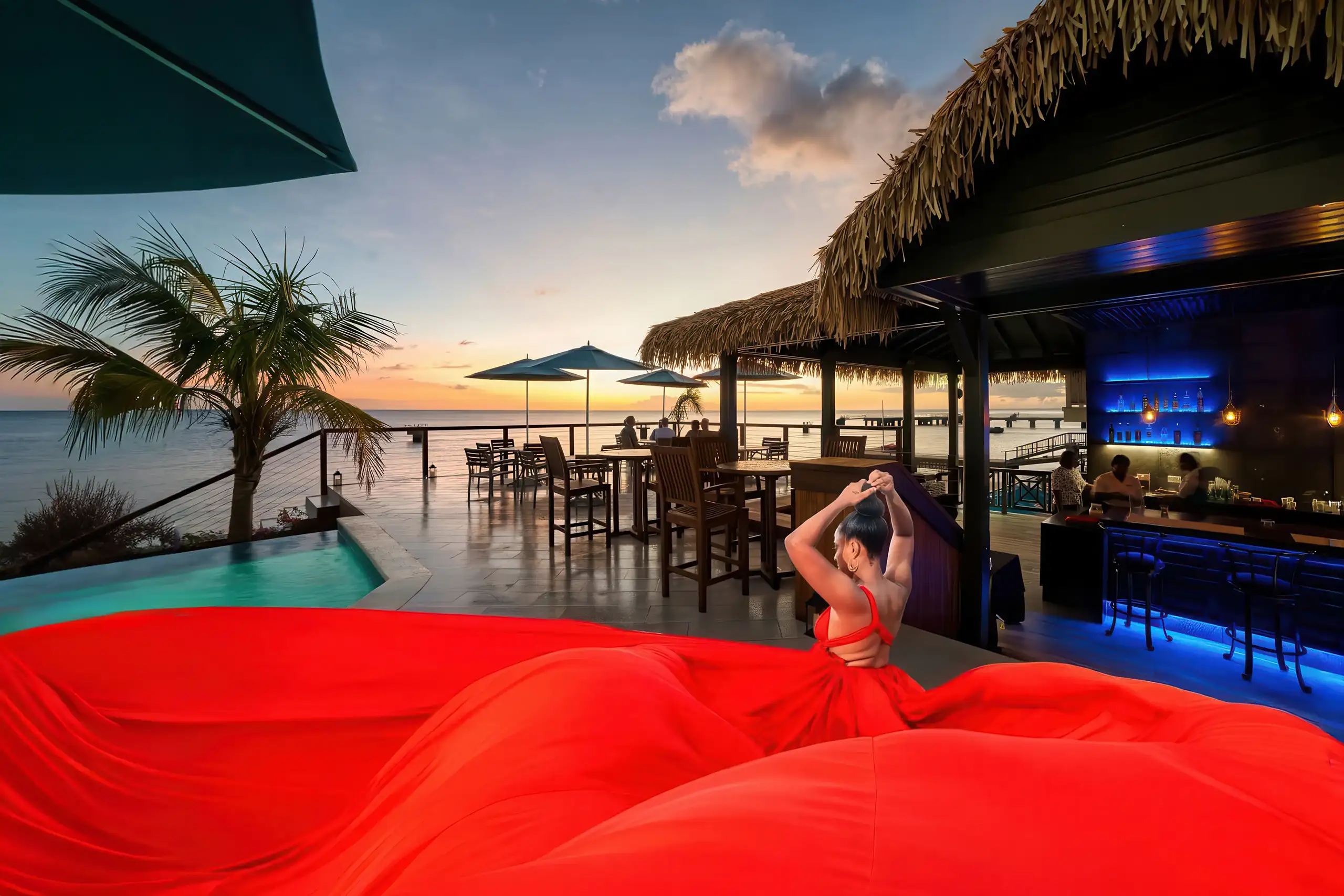 Derek-Galon-boutique-hotel-lifestyle-portrait-Dominica-Fort-Young-Hotel-2560 High-End Hospitality Lifestyle Photography – Capturing Presence and Human Narrative in Luxury Environments by Derek Galon.